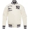 New York Yankees Retro Classic Full-Snap Satin Varsity Jacket