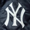 New York Yankees The Captain III Satin Varsity Jacket 2