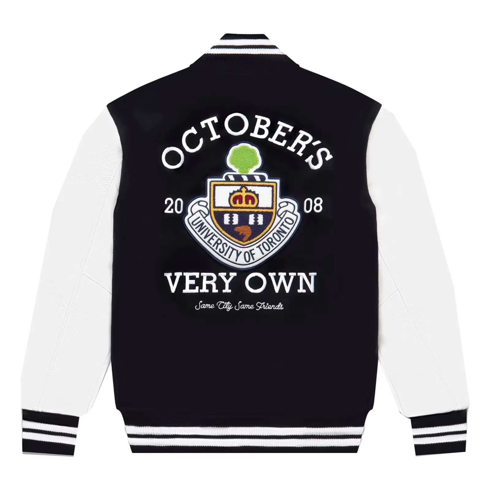 OVO U Of T Team Jacket Navy 1