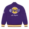 OVO x NBA Lakers Varsity Jacket 1