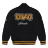 OVO x NBA Toronto Raptors Black Varsity Jacket 1
