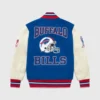 OVO x NFL Buffalo Bills Varsity Jacket 1