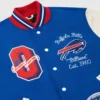 OVO x NFL Buffalo Bills Varsity Jacket 2