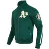 Oakland Athletics Classic Chenille Polyester Varsity Jacket 2