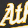 Oakland Athletics Full Leather Varsity Black Jacket 2