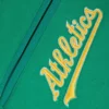 Oakland Athletics Retro Classic Wool & Leather Green Varsity Jacket 9