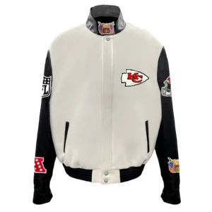 Off White Kansas City Chiefs Varsity Jacket