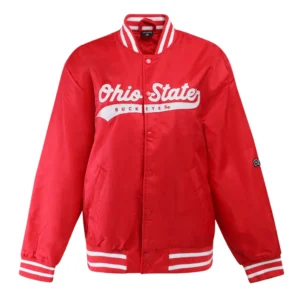 Ohio State Buckeyes A-Game Satin Jacket