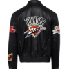Oklahoma City Jeff Hamilton Thunder Black Jacket 1