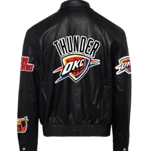 Oklahoma City Jeff Hamilton Thunder Black Jacket 1