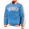 Oklahoma City Thunder Blue The Offensive Varsity Jacket