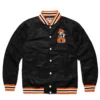 Oklahoma State Cowboys Logo Varsity Jacket Black