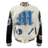 Old English Dallas Mavericks Varsity Jacket