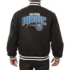 Orlando Magic Black One Color Varsity Jacket 1