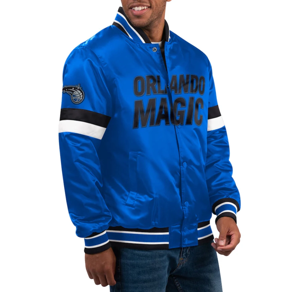 Orlando Magic Home Game Blue Varsity Jacket