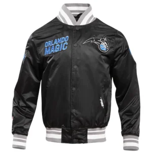 Orlando Magic Retro Classic Black Varsity Jacket
