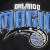 Orlando Magic Retro Classic Black Varsity Jacket 4
