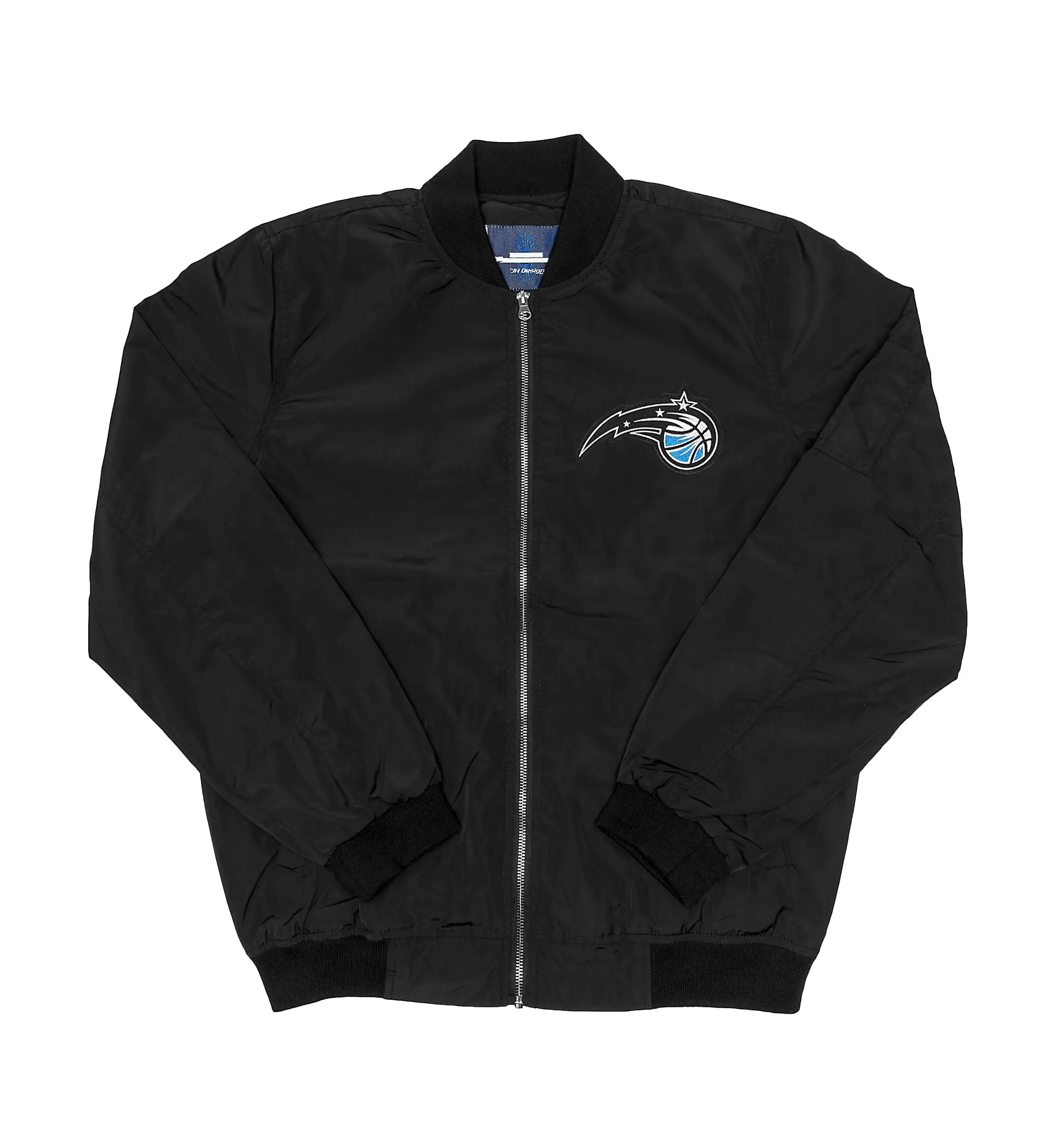 Orlando Magic Team Logo Black Varsity Jacket