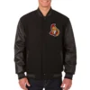 Ottawa Senators One Color Jacket Embroidered Logo