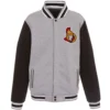 Ottawa Senators Two Tone Jacket Grey