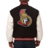 Ottawa Senators Two Tone Wool Jacket 1