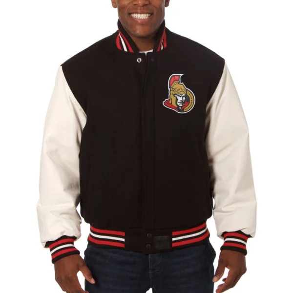 Ottawa Senators Two Tone Wool Jacket