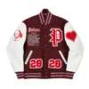 Palace As You Like It Brown and White Varsity Jacket