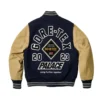 Palace X Gore-tex Going Further Black and Gold Varsity 1