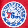 Philadelphia 76ers Big Logo Varsity Red Jacket 4