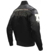 Philadelphia 76ers Black & Gold Varsity Black Jacket 2