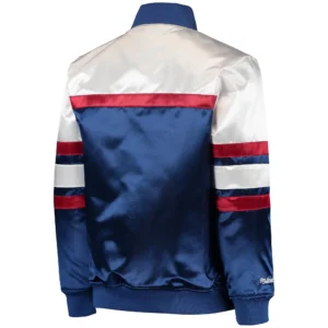 Philadelphia 76ers Script Tail Classics Varsity Jacket 2