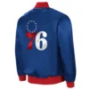 Philadelphia 76ers The Ambassador Varsity Blue Jacket 1