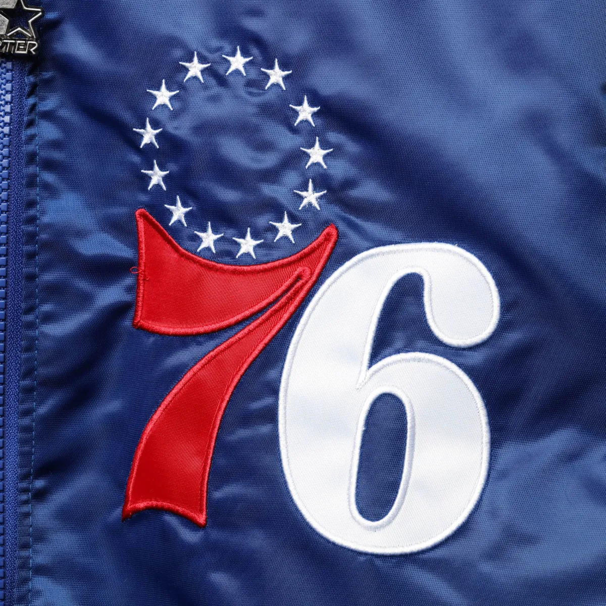 Philadelphia 76ers The Captain II Varsity Blue Jacket 3