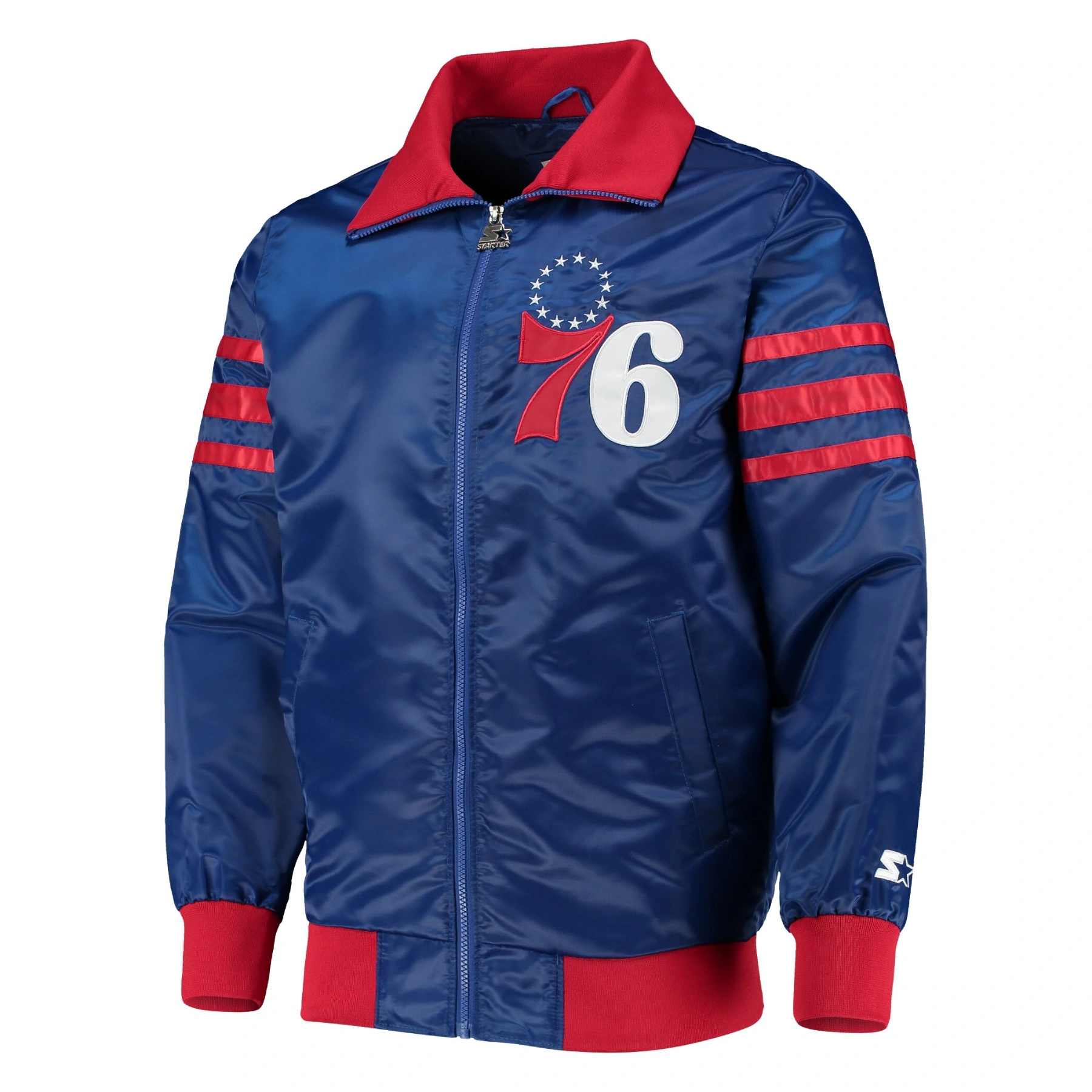 Philadelphia 76ers The Captain II Varsity Blue Jacket