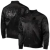 Philadelphia 76ers Triple Black Varsity Black Jacket 2