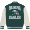 Philadelphia Eagles OVO Wool & Leather Varsity Jacket 1