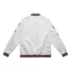 Philadelphia Phillies City Collection Full-Snap Satin Varsity Jacket – White 1