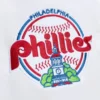 Philadelphia Phillies City Collection Full-Snap Satin Varsity Jacket – White 2