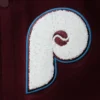 Philadelphia Phillies Classic Logo Wool & Leather Varsity Jacket 1