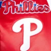 Philadelphia Phillies Mashup Satin Varsity Red Jacket