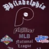 Philadelphia Phillies Old English Wool & Leather Varsity Jacket 4