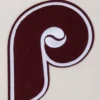 Philadelphia Phillies Old English Wool & Leather Varsity WhiteBlack Jacket