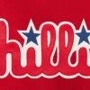 Philadelphia Phillies One Color Handcrafted Logo Red Wool Jacket 2