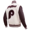 Philadelphia Phillies Retro Classic Wool & Leather Varsity Jacket 1