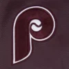 Philadelphia Phillies Retro Classic Wool & Leather Varsity Jacket 7