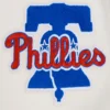 Philadelphia Phillies Script Tail WhiteRed Wool & Leather Varsity Jacket 4