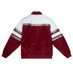 Philadelphia Phillies Special Script Satin Varsity Jacket – RedWhite 1