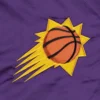 Phoenix Suns Pick & Roll Full-Snap Satin Varsity Purple Jacket 2