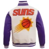 Phoenix Suns Retro Classic Wool Varsity Jacket 3
