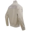 Pittsburgh Penguins Neutral Twill Varsity Jacket 3